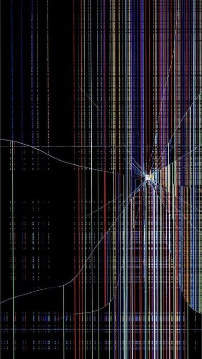 Hình nền vỡ màn hình gọn gàng, bắt mắt